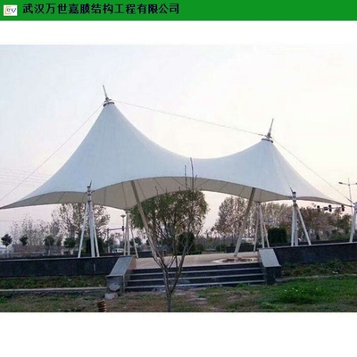 煙臺(tái)學(xué)校景觀膜結(jié)構(gòu)施工 武漢萬世嘉以誠信服務(wù)鑄就美學(xué)與功能新地標(biāo)